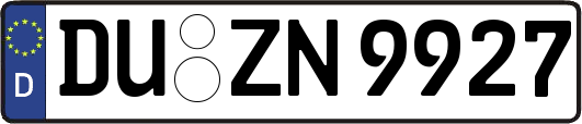 DU-ZN9927