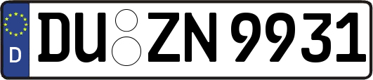 DU-ZN9931
