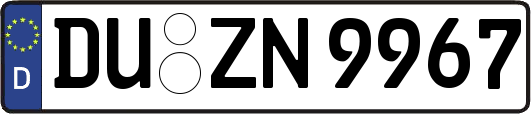 DU-ZN9967