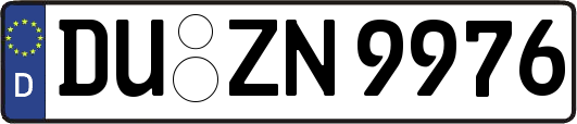 DU-ZN9976