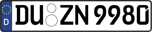 DU-ZN9980