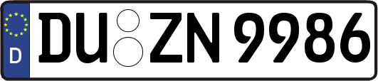 DU-ZN9986