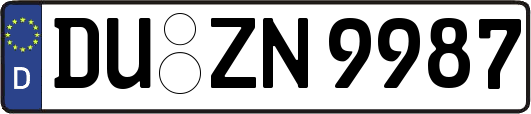 DU-ZN9987