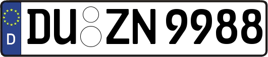 DU-ZN9988