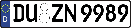 DU-ZN9989