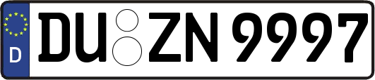 DU-ZN9997