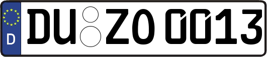 DU-ZO0013