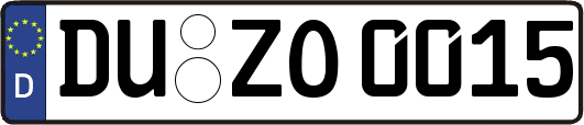 DU-ZO0015
