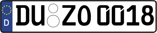 DU-ZO0018