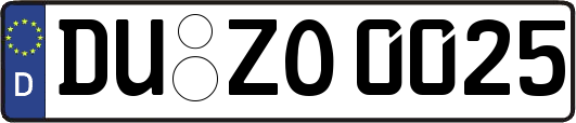 DU-ZO0025