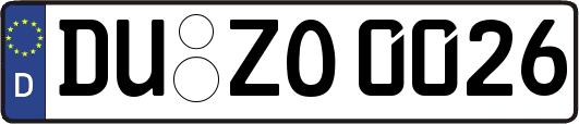 DU-ZO0026