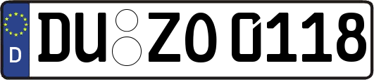 DU-ZO0118