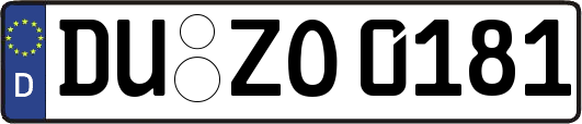 DU-ZO0181