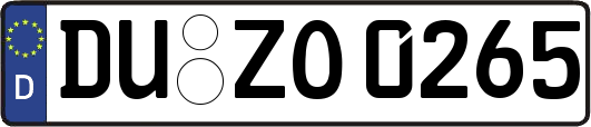 DU-ZO0265