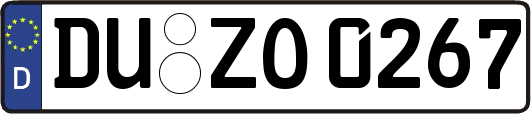 DU-ZO0267