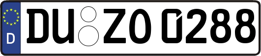 DU-ZO0288