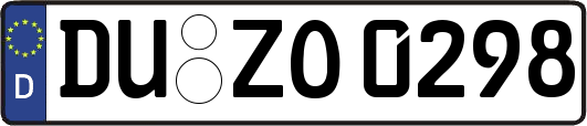 DU-ZO0298