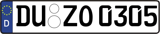 DU-ZO0305
