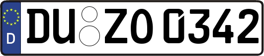 DU-ZO0342
