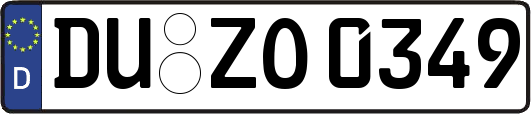 DU-ZO0349