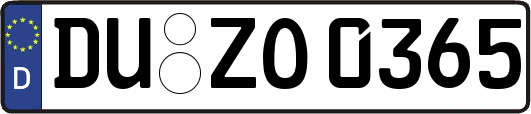 DU-ZO0365