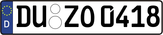 DU-ZO0418