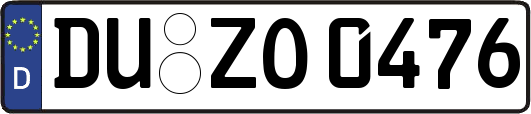 DU-ZO0476
