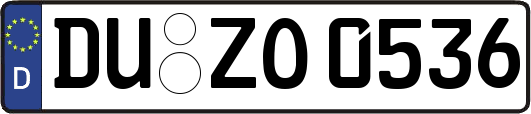 DU-ZO0536