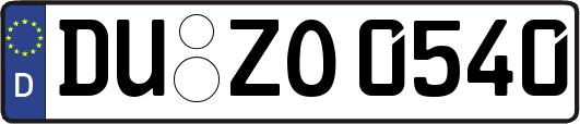 DU-ZO0540