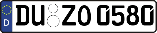 DU-ZO0580