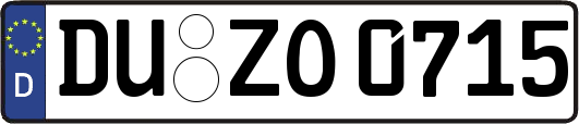 DU-ZO0715