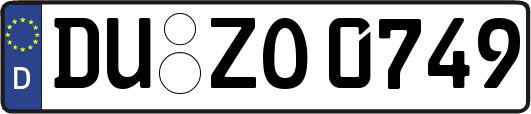 DU-ZO0749
