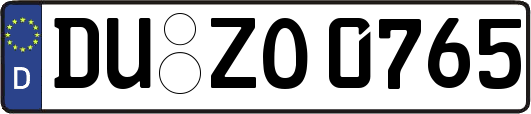 DU-ZO0765