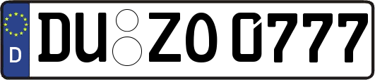 DU-ZO0777