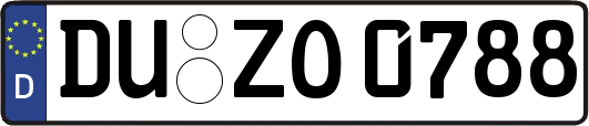 DU-ZO0788