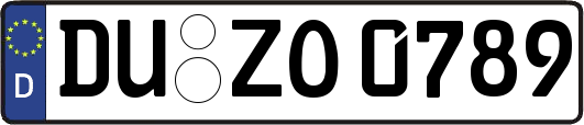 DU-ZO0789
