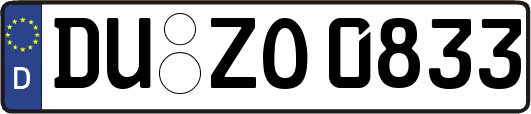 DU-ZO0833