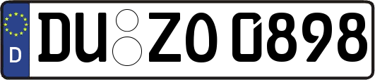 DU-ZO0898