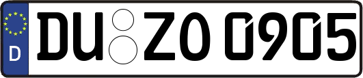 DU-ZO0905