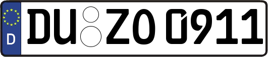 DU-ZO0911