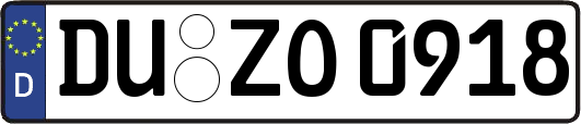 DU-ZO0918