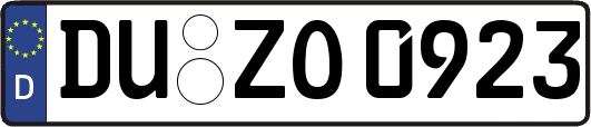 DU-ZO0923