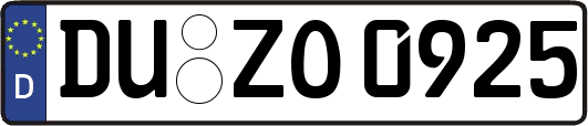 DU-ZO0925