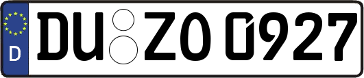 DU-ZO0927