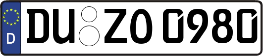 DU-ZO0980