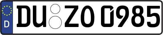 DU-ZO0985