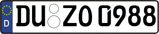 DU-ZO0988