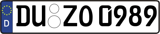 DU-ZO0989