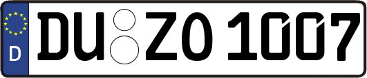 DU-ZO1007