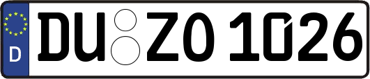 DU-ZO1026